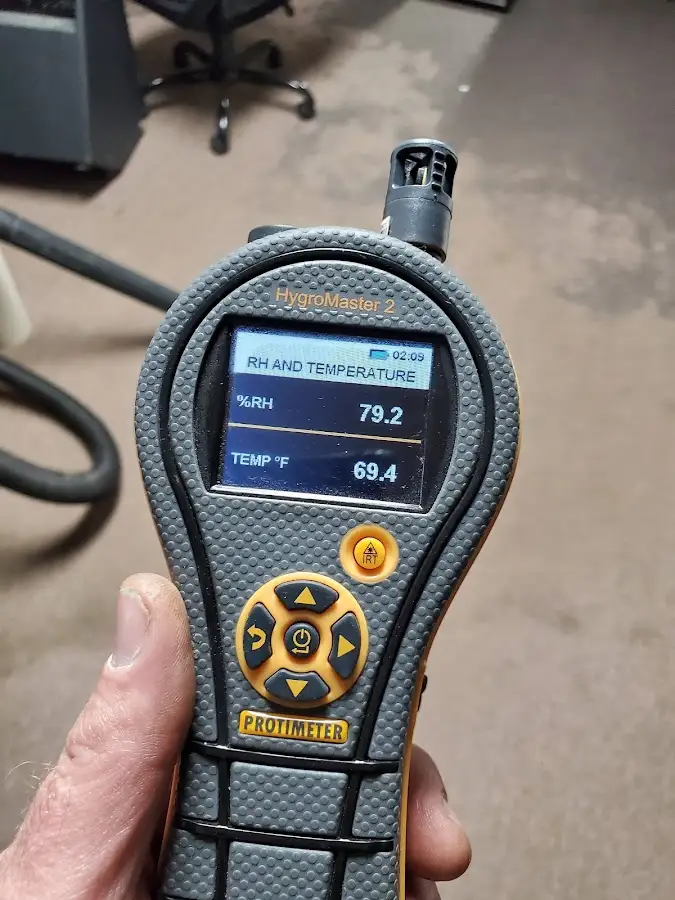 Moisture meter humidity assessment for Fire & Smoke Damage Restoration in Brewton